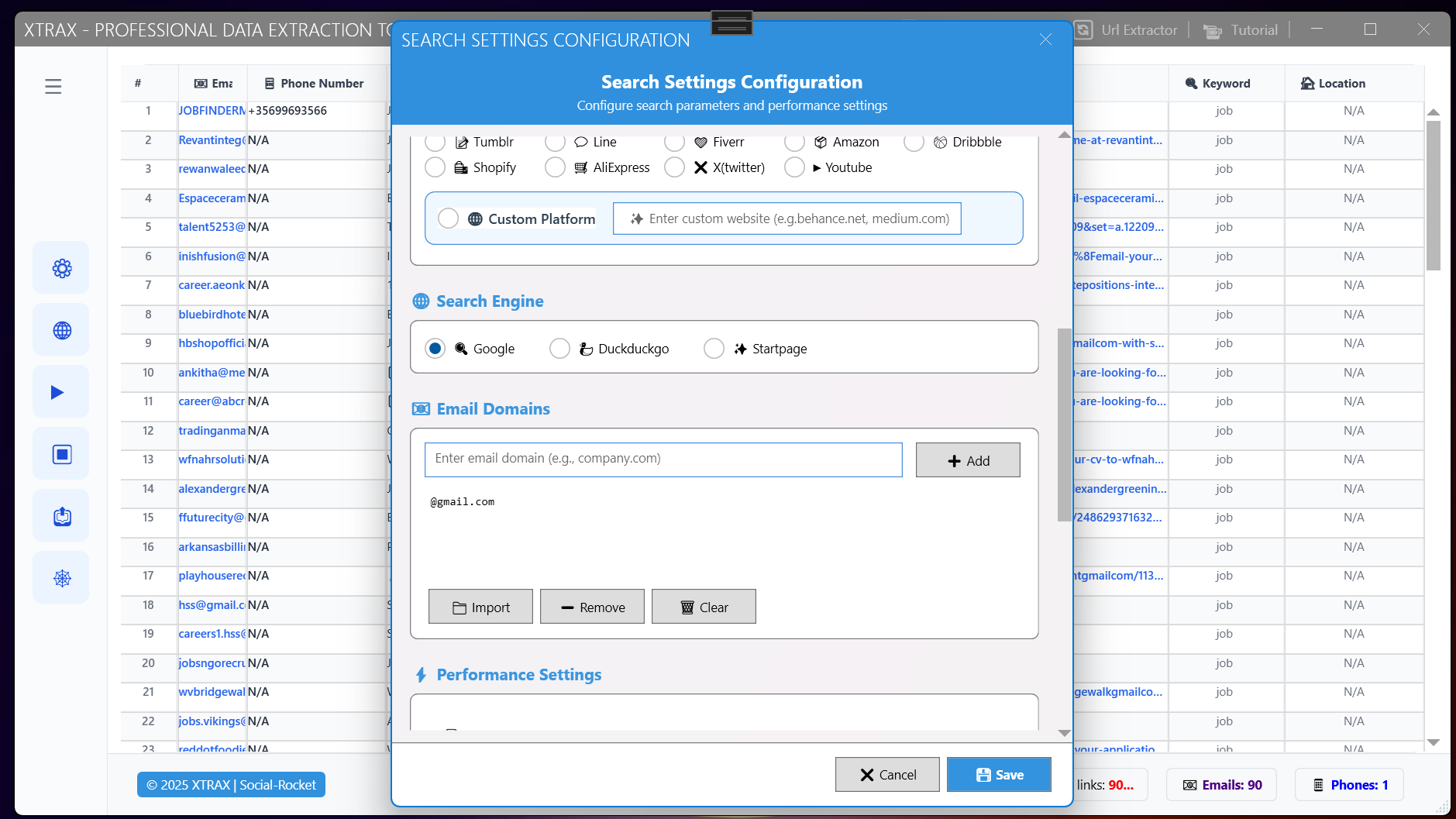 Search Settings 2